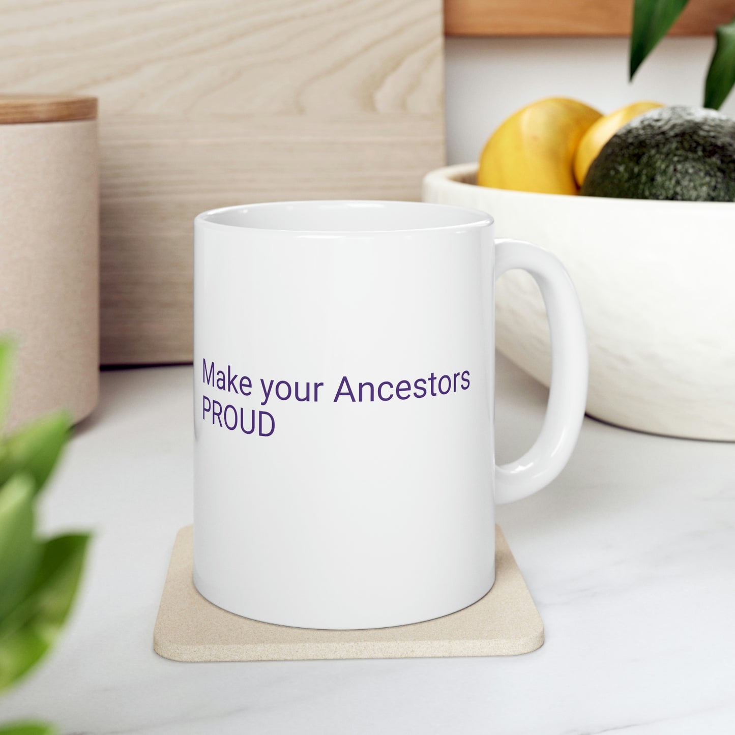 Wisdom Ceramic Mug 11oz