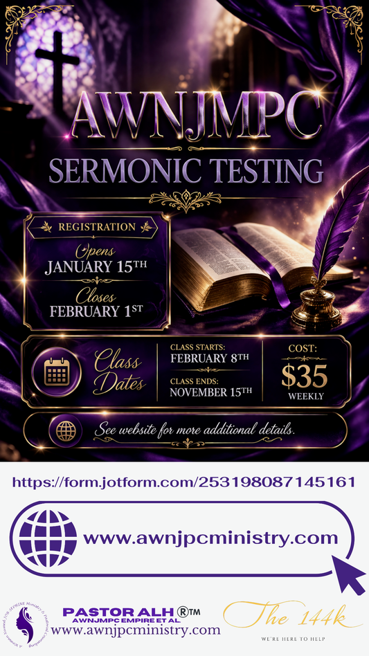 SERMONIC TESTING BI-WEEKLY