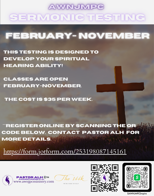 SERMONIC TESTING BI-WEEKLY